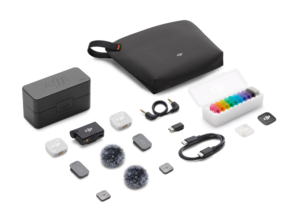 DJI Mic Mini 2 (2 TX + 1 RX + Charging Case) CP.RN.00000529.01 47482