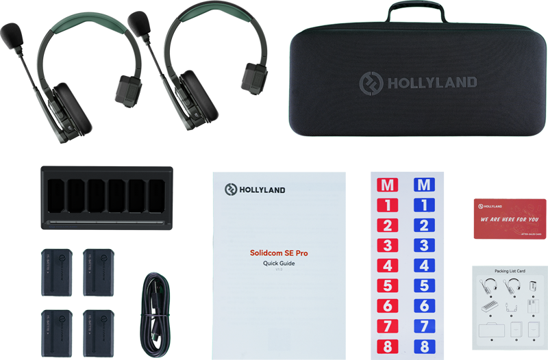 Hollyland Solidcom SE Pro - interkom s potlačením hluku pre 2 osoby
