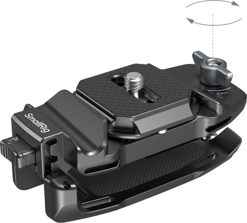 Klip na kameru SmallRig 5053 s rýchloupínacou montážnou doskou