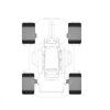 dji robomaster s1 hlinikove blatniky 4ks