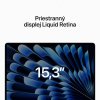 MacBook Air 15" Apple M2 8C CPU 10C GPU 8GB 256GB Polnočný SK