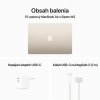MacBook Air 15" Apple M2 8C CPU 10C GPU 8GB 256GB Hviezdny biely SK