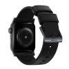 Nomad kožený remienok pre Apple Watch 42/44 mm - Active Black/Black Hardware