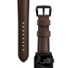 Nomad kožený remienok pre Apple Watch 38/40/41 mm - Traditional Brown/Black Hardware