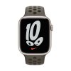 Apple Watch 45mm Midnight Olive Gray/Cargo Khaki Nike Sport Band - Regular
