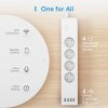 Meross Smart Wi-Fi Power Strip 4AC+4USB Apple Homekit - White