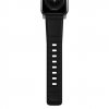 Nomad remienok Rugged Strap pre Apple Watch 44/45/49mm - Black/Silver Hardware