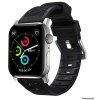 Nomad remienok Rugged Strap pre Apple Watch 44/45/49mm - Black/Silver Hardware