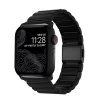 Nomad remienok pre Apple Watch 42/44/45 mm - Titanium Band/Black Hardware