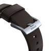 Nomad kožený remienok pre Apple Watch 42/44/45 mm - Active Pro Brown/Silver Hardware