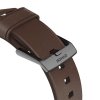 Nomad kožený remienok pre Apple Watch 38/40/41 mm - Modern Brown/Black Hardware