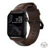 Nomad kožený remienok pre Apple Watch 42/44/45 mm - Traditional Brown/Black Hardware