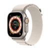 Apple Watch 49mm Starlight Alpine Loop - Small