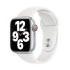 Apple Watch 45mm White Sport Band