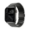 Nomad remienok pre Apple Watch 42/44/45/49 mm - Steel Band/Graphite Hardware
