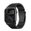 Nomad remienok pre Apple Watch 42/44/45/49 mm - Steel Band/Black Hardware