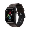 Nomad kožený remienok pre Apple Watch 42/44/45 mm - Active Pro Brown/Black Hardware