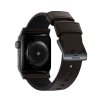 Nomad kožený remienok pre Apple Watch 42/44/45 mm - Active Pro Brown/Black Hardware