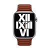 Apple Watch 41mm Umber Leather Link - S/M