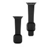 3111 2 kozeny magneticky remienok pre apple watch 42 44mm cierny coteetci nobleman