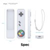 Elago kryt R4 Retro Case pre Apple TV Siri Remote 2021/2022 - Nightglow Blue