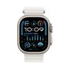 Apple Watch Ultra 2 GPS + Cellular, 49mm Titanium Case with White Ocean Band