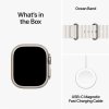 Apple Watch Ultra 2 GPS + Cellular, 49mm Titanium Case with White Ocean Band