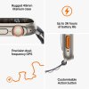 Apple Watch Ultra 2 GPS + Cellular, 49mm Titanium Case with Orange/Beige Trail Loop - M/L