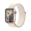 Apple Watch Series 9 GPS + Cellular 41mm Starlight Aluminium Case with Starlight Sport...