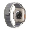 Apple Watch Ultra 2 GPS + Cellular, 49mm Titanium Case with Green/Grey Trail Loop - S/M