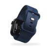 Hama Fantastic Feel, remienok pre Apple Watch 42/44/45/49 mm, silikónový, tmavomodrý