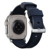 Nomad remienok Rugged Strap pre Apple Watch 44/45/49mm - Atlantic Blue/Silver Hardware