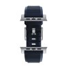Nomad remienok Rugged Strap pre Apple Watch 44/45/49mm - Atlantic Blue/Silver Hardware