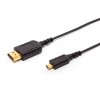 Infinitec HDMI TO MICRO-HDMI ultra tenký flexibilný 4K kábel, 80 cm