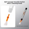 K&F Concept Súprava 10 ks obojstranných čistiacich tyčiniek, sada čistiacej tyčinky na...