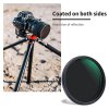 K&F Concept 67 mm Nano-X variabilný/fader ND filter, ND32-ND521, W/O čierny