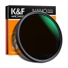 K&F Concept 67 mm Nano-X variabilný/fader ND filter, ND32-ND521, W/O čierny