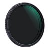 K&F Concept 67 mm XV38 Nano-X Variabilný/Fader ND Filter, ND2~ND32, W/O čierny