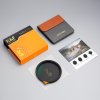 K&F Concept 82mm, multifunkčná nastaviteľná čierna hmla1/4&ND2~32, HD