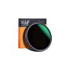 K&F Concept 82 mm, ND3-1000, ultratenký variabilný ND, vodeodolný, zelený povlak