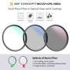 K&F Concept Profesionálna súprava filtra objektívu K&F 67 mm 3ks (MCUV/CPL/ND4) +...