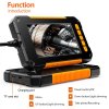 K&F Concept Priemyselná endoskopická kamera K&F 4,3" HD obrazovka 1080P s LED svetlami...