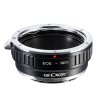 K&F Concept Adaptér objektívu K&F Objektív Canon EOS na držiak Sony Alpha Nex E-Mount