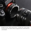 K&F Concept Vysoko presný držiak adaptéra objektívu K&F M12105 s novým dizajnom,...
