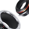 K&F Concept Vysoko presný držiak adaptéra objektívu K&F M12105 s novým dizajnom,...