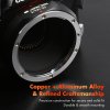 K&F Concept Vysoko presný držiak adaptéra objektívu K&F M12125 s novým dizajnom,...