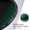 K&F Concept Kruhový polarizátor Nano-X plus variabilný filter ND2-ND32 (49 mm)