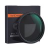 K&F Concept Kruhový polarizátor Nano-X plus variabilný filter ND2-ND32 (49 mm)