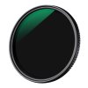 K&F Concept Variabilný ND filter ND8-ND2000 Nano-X s multi-odolnou vrstvou (67 mm)