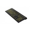 LogicKeyboard Logická klávesnica XLPrint NERO PC Yellow on Black UK